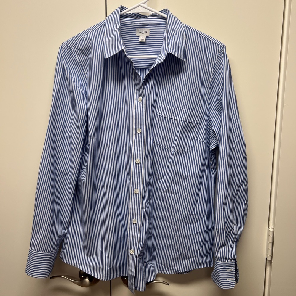 J Crew stretch button down - Women’s Large